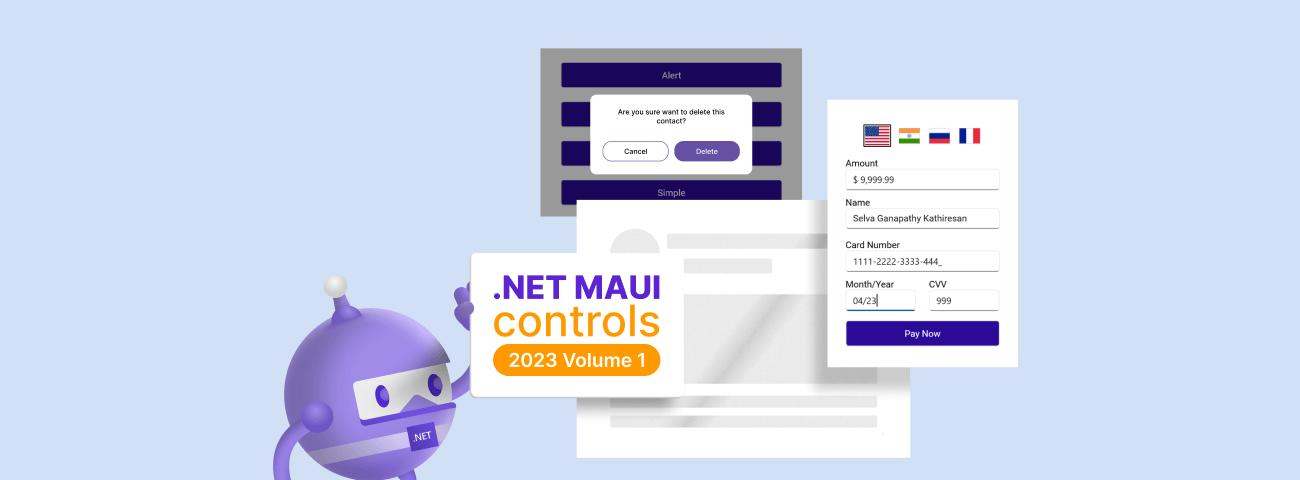 Introducing the 7th Set of .NET MAUI Controls and Features