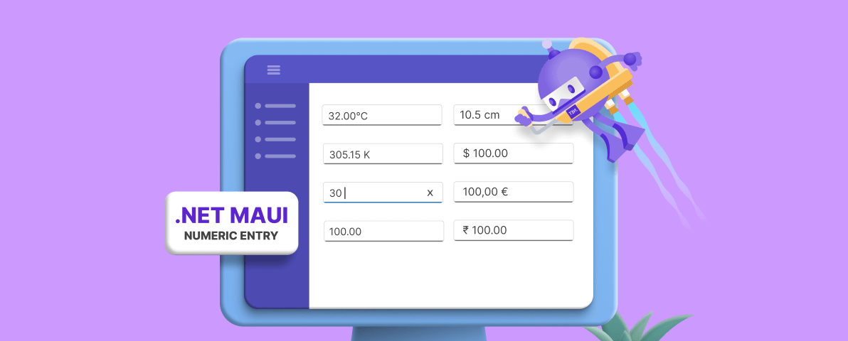 Introducing the New .NET MAUI Numeric Entry Control