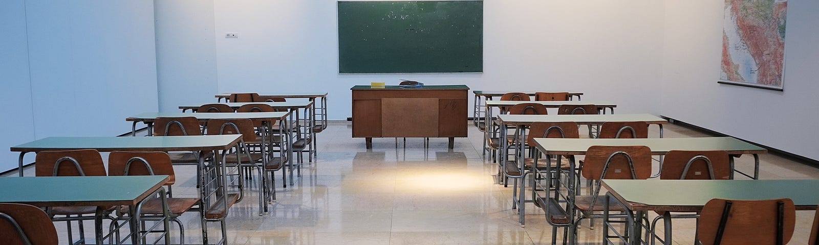 Empty classroom