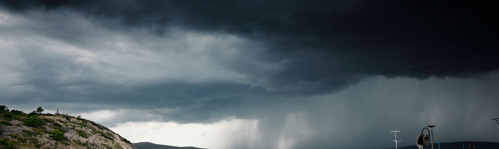 Here is a picture of a storm brewing with boats secured in preparation for its arrival, symbolizing our need to brace for life’s storms.