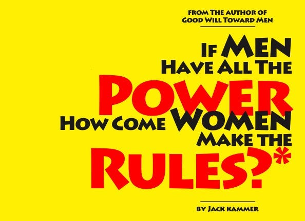Front cover of If Men Have All the Power How Come Women Make the Rules