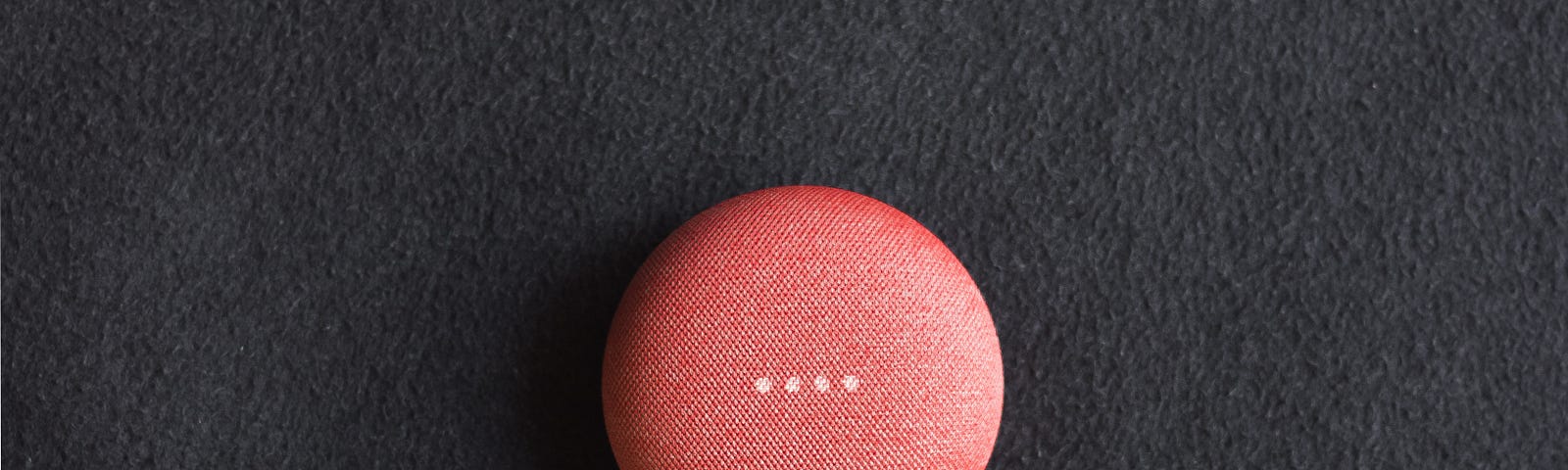 Google Nest Mini — A smart speaker from Google which can be controlled by voice