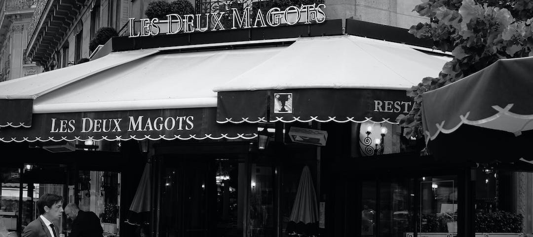 A Cafe in Paris, Les Deux Magots