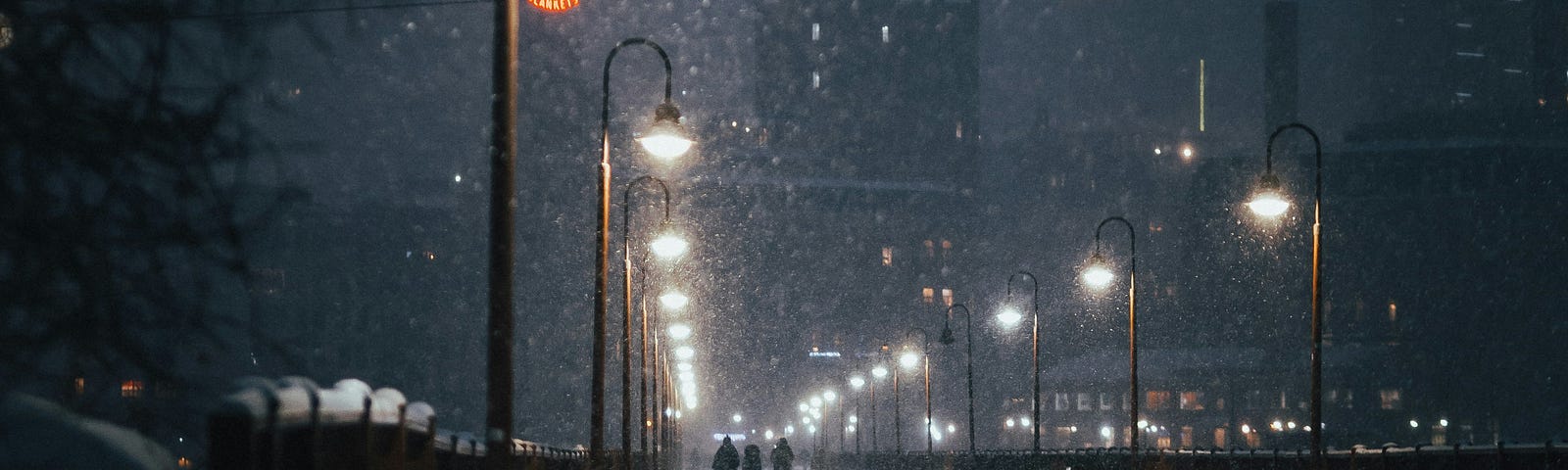 Wintry street