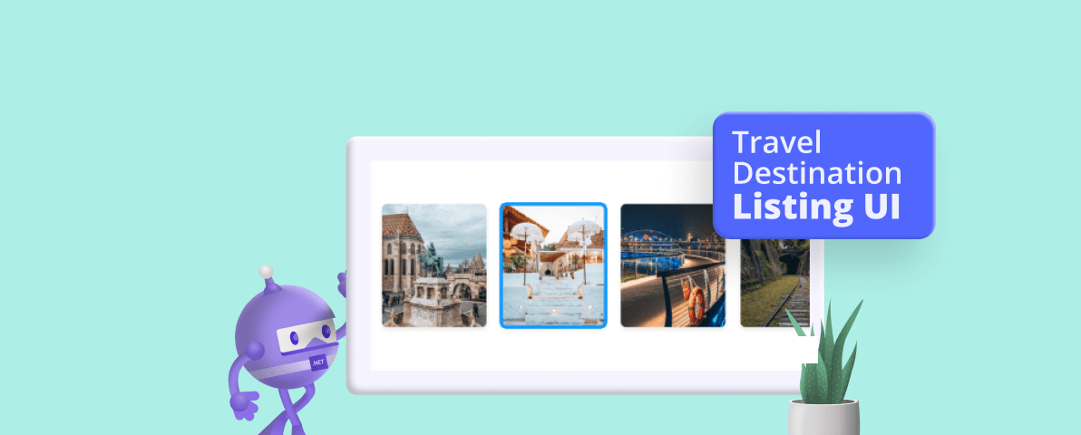 Easily Develop a Travel Destination Listing UI in .NET MAUI
