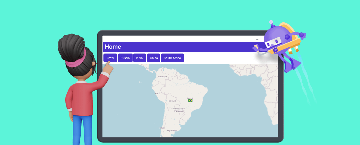 Navigating Location on OSM Layer Using the TileLayer of .NET MAUI Maps