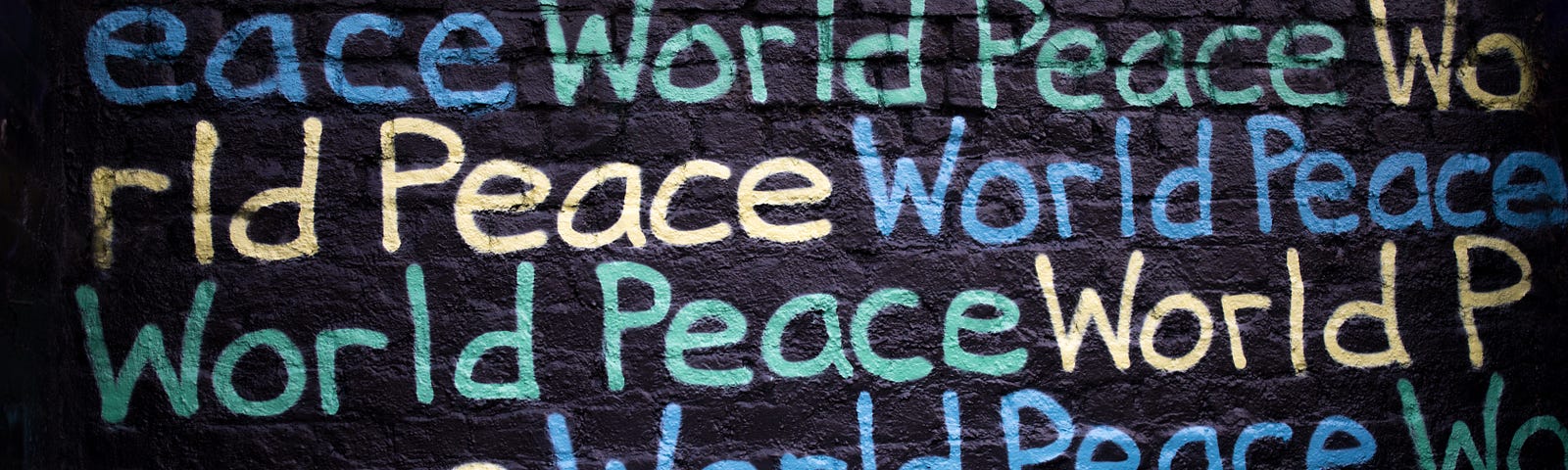 World Peace, Peace, Jesus offers peace