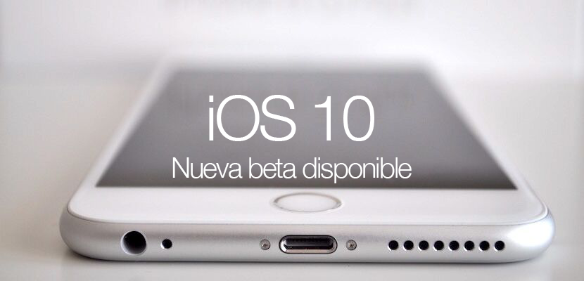 Disponible nueva beta de iOS 10