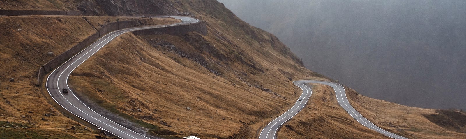 A long hill to bike up