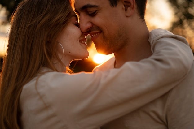 Young couple in love