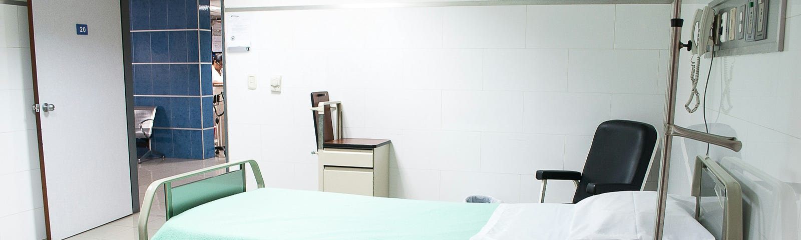 A hospital room