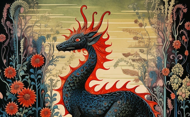 Dragons in folklore and storytelling