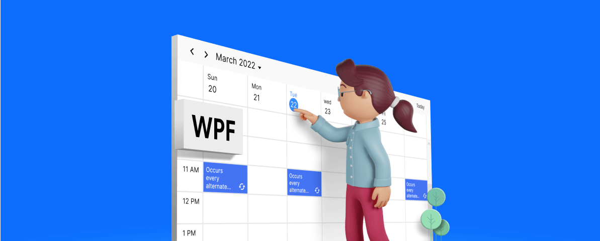 Easily Create Repeating or Recurring Appointments Using WPF Scheduler