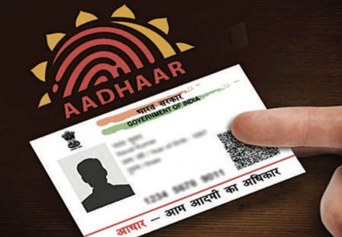 Aadhaar DataDrivenInvestor