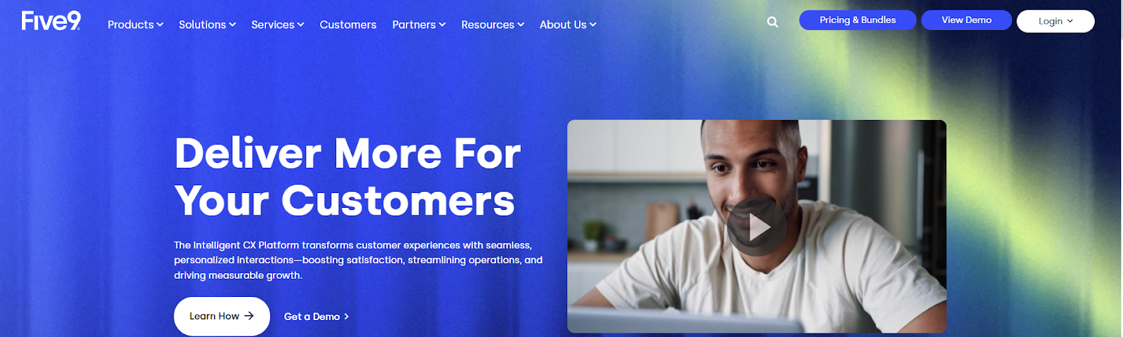 Five9 offers a comprehensive cloud contact center solution with advanced features.