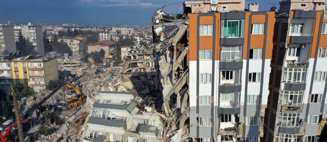 Deadly quake strikes Turkey and Syria, from CNN