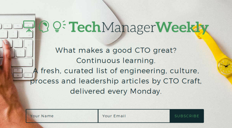 Tech manager weekly