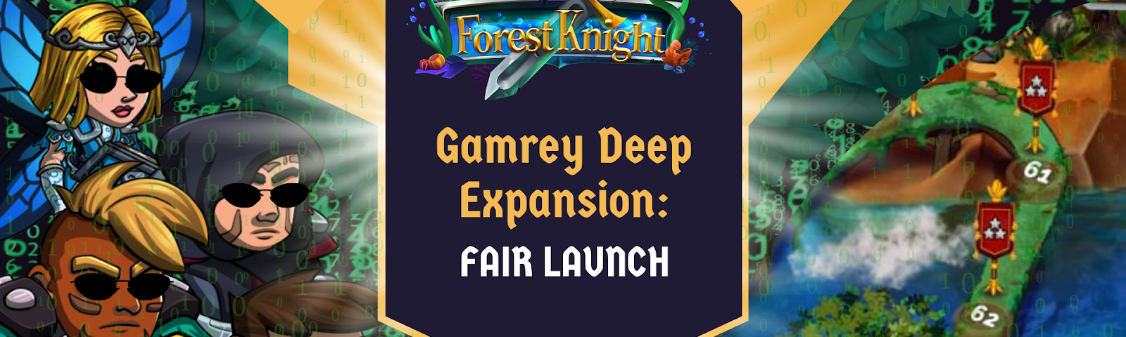 Forest Knight — Gamrey Deep Expansion — Fair Launch — Resetting Heroes, Adventure Mode, and Hero Unlocks. Compensation.