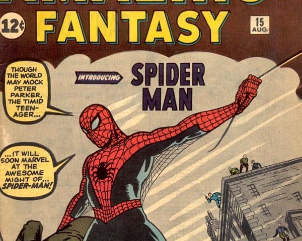 Amazing Fantasy #15 Spider-Man Stan Lee Steve Ditko origin Uncle Ben death