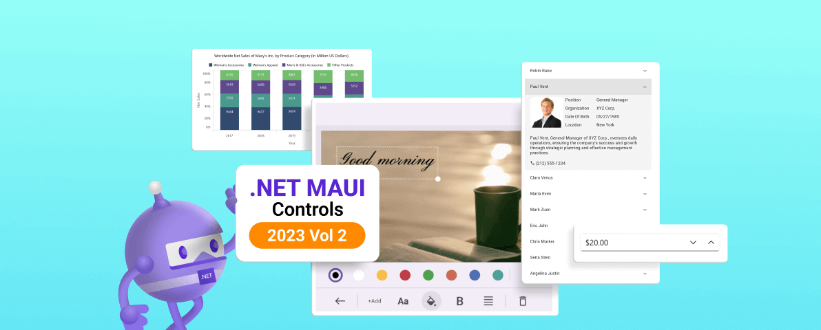 Introducing the 8th Set of .NET MAUI Controls and Features