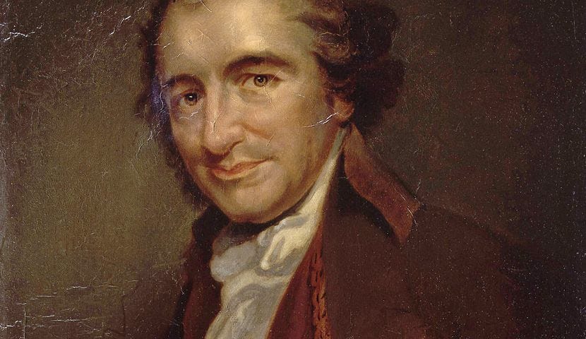 Portrait of Thomas Paine