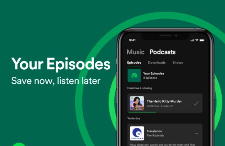 Spotify your episodes image 2