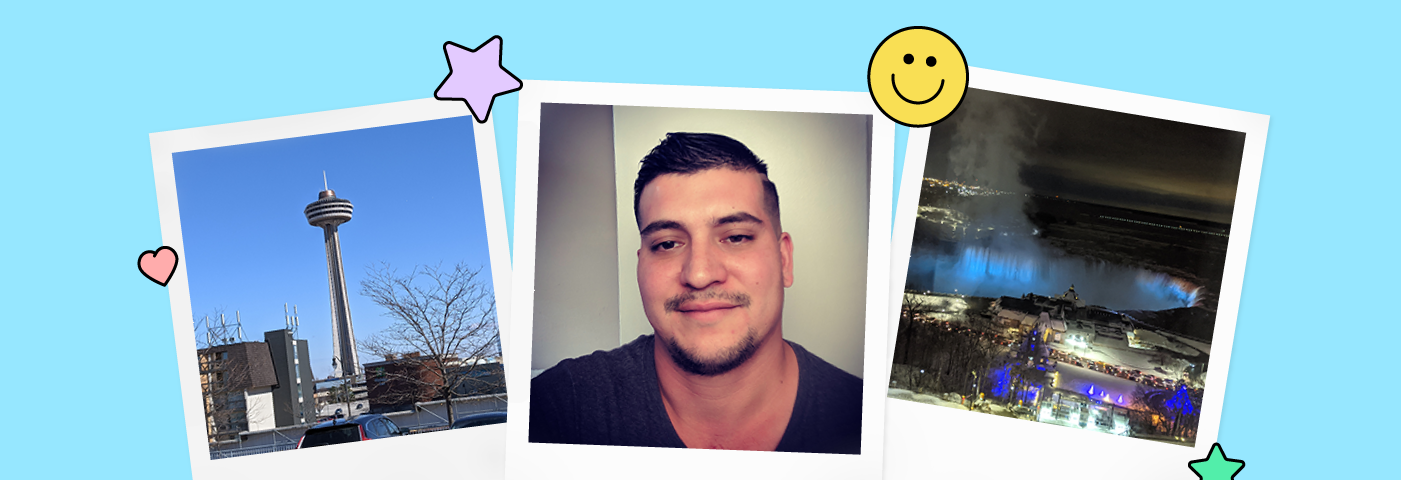 Wazer and Map Editor Juan took two road trips to Niagara Falls — one with his father, and one with his new fiancée.