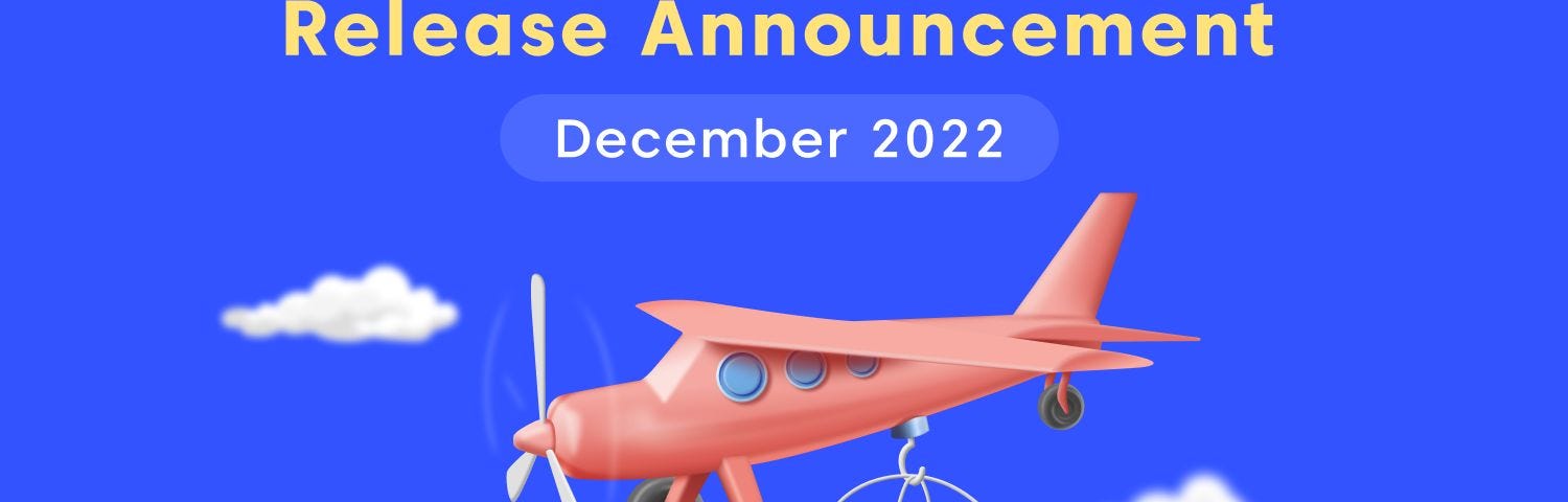 Release Announcement December 2022