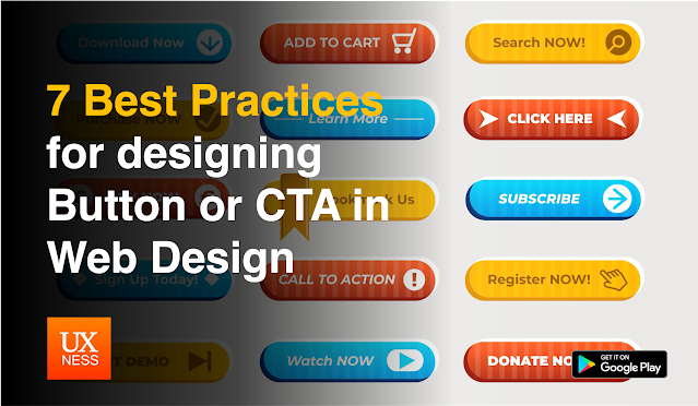 7 Best Practices for designing Flawless Button or CTA in Web Design