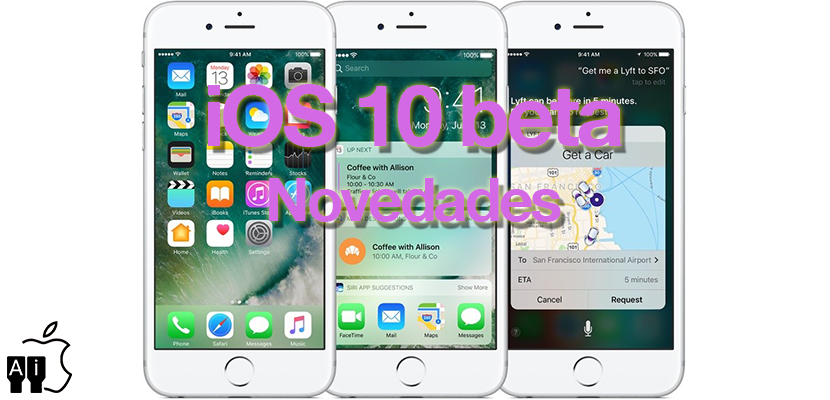 Novedades iOS 10 beta