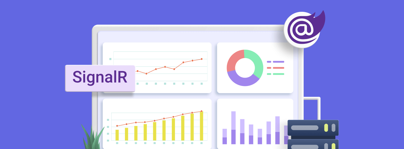 Instantly Update a Real-Time Chart with SignalR in Blazor Server-Side App