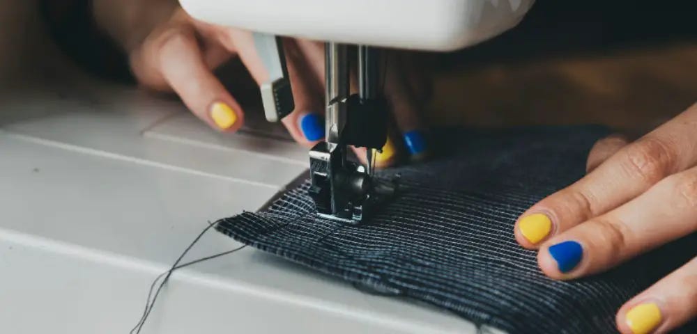 Stitching the Mitered Corner