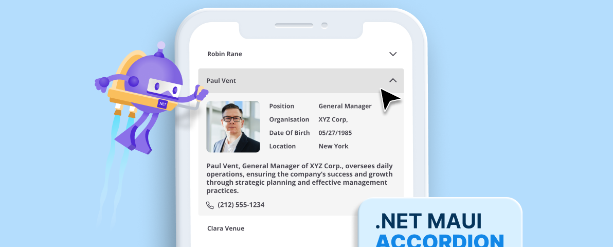 Introducing the New .NET MAUI Accordion Control