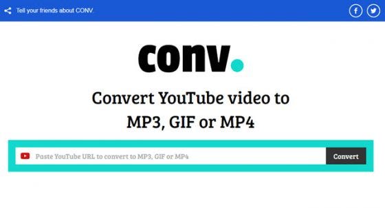 CONV: Convierte y descarga videos de YouTube de manera sencilla