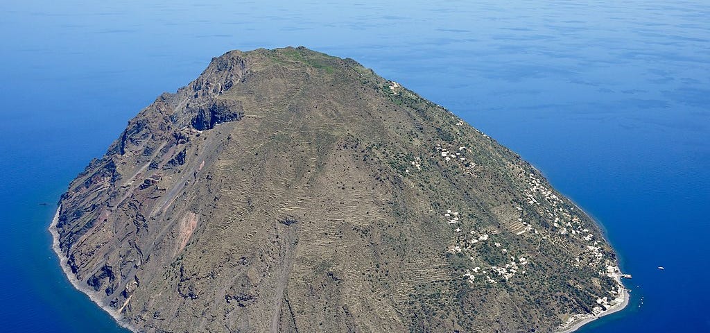 An image of a small island