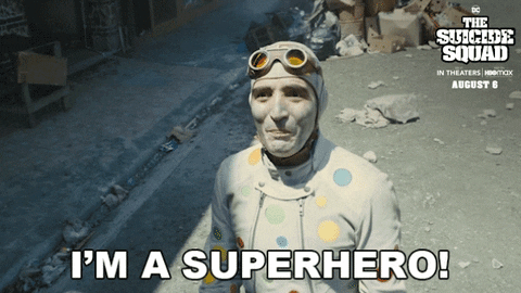 Polka-Dot Man (David Dastmalchian): I’m a superhero!