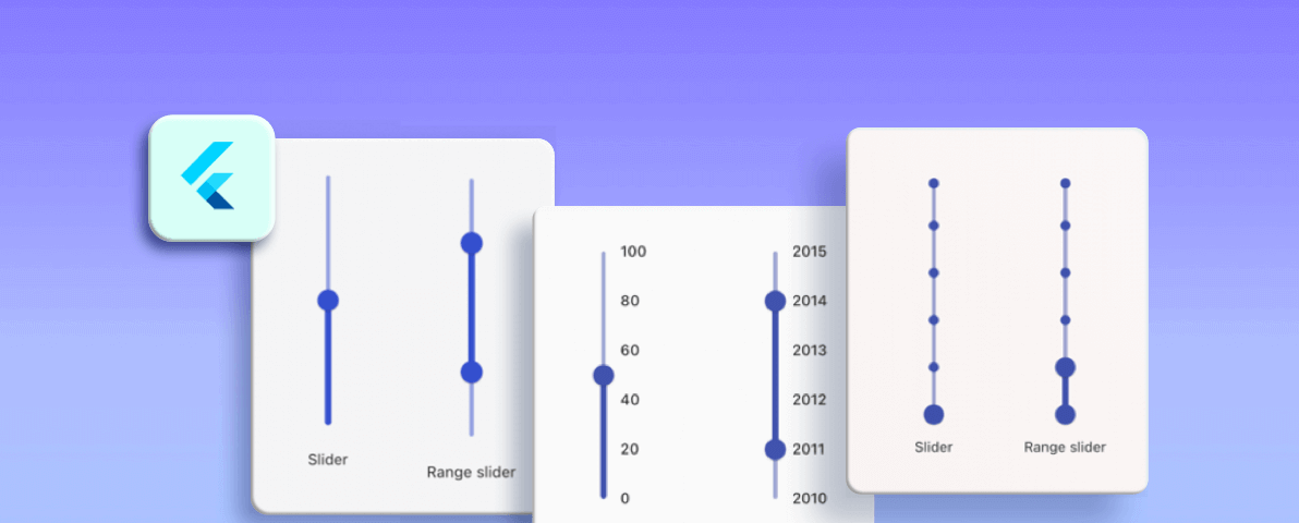 Introducing a Vertical Slider and Vertical Range Slider in Flutter