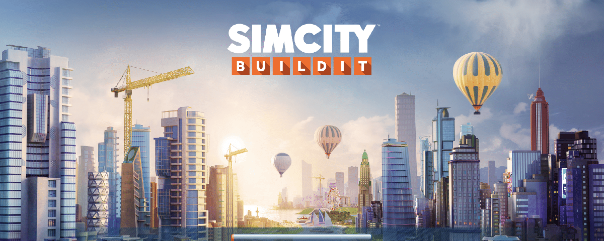 Loading screen of SimCity BuildIt