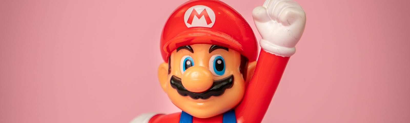 A Super Mario figure