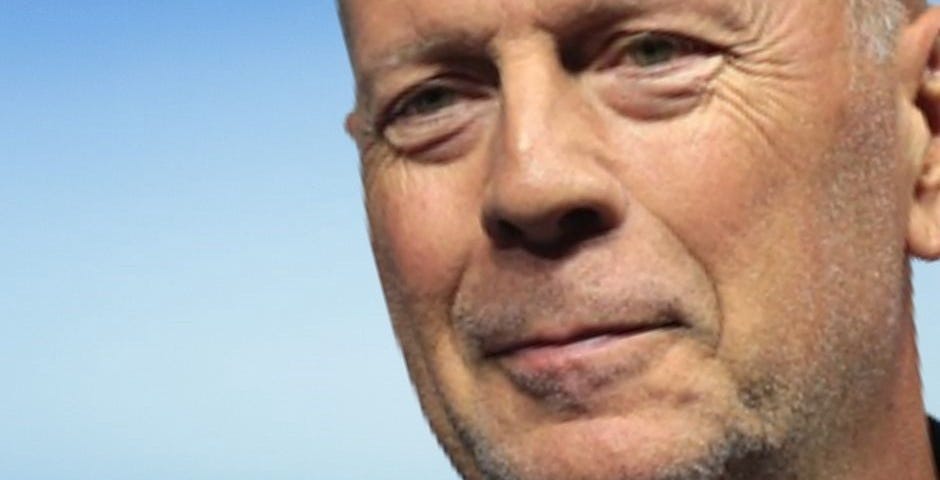 Bruce Willis as Always Will Live It Up with Aphasia