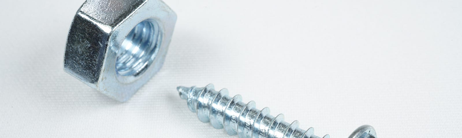 a screw and nut