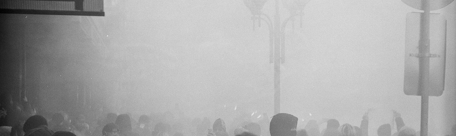 smog filled streets