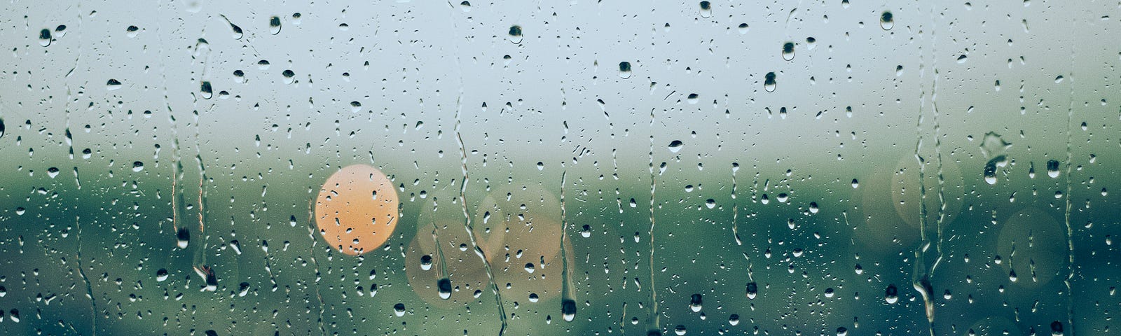 Rain on a Window