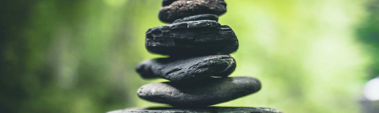 stones on top of each other.