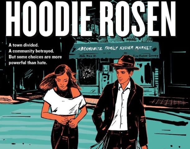 cover of the book the crimes of hoodie rosen