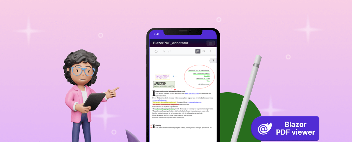 Pro Annotations on Mobile PDFs with Blazor PDF Viewer