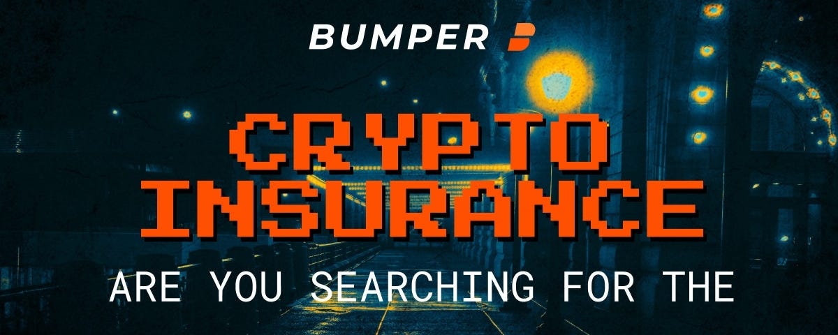 Crypto insurance — Are you searching for the wrong thing?