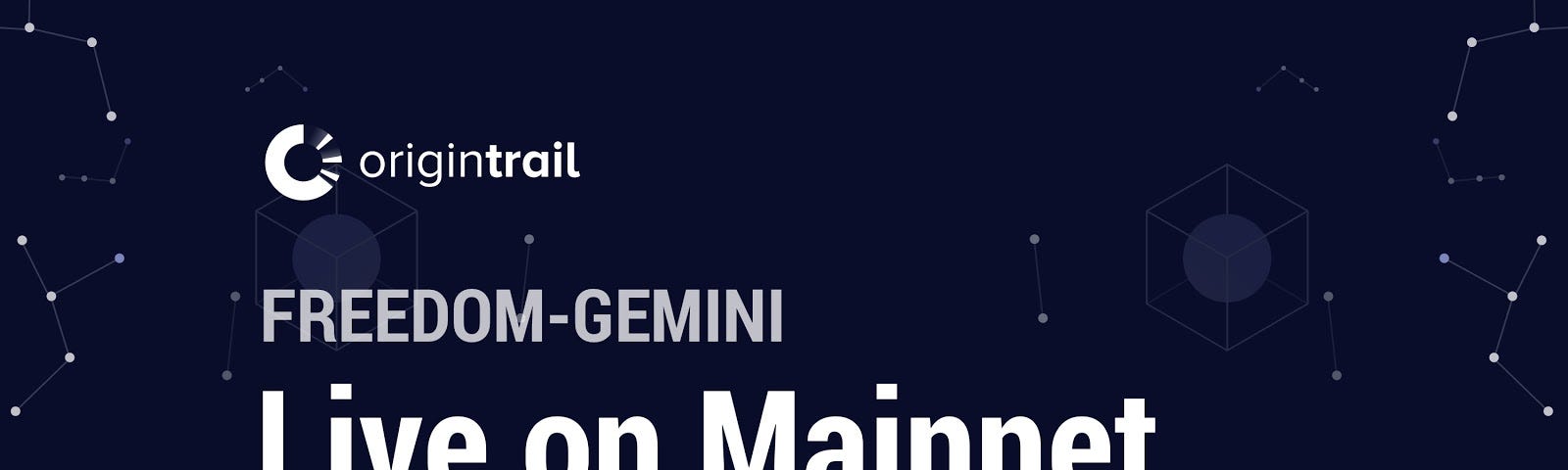 Freedom-Gemini Live on Mainnet