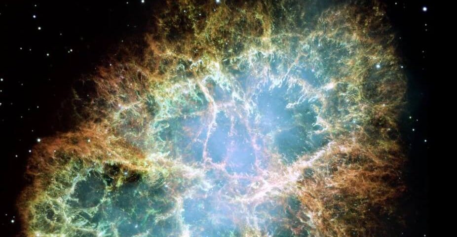 The Crab Nebula photo from Hubble, NASA
