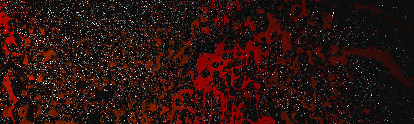 blood splatter